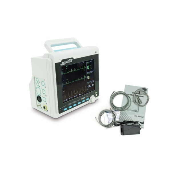Contec CMS6000 Patient Monitor & /Nibp/Spo2/Tem/ECG/ETC02 - Image 3
