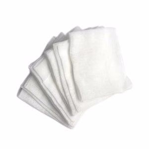 Cotton 12-ply gauze swab 100mm x 100mm