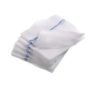 Cotton Sterile Gauze Swabs X-ray detectable 16ply| 100MM X 100MM
