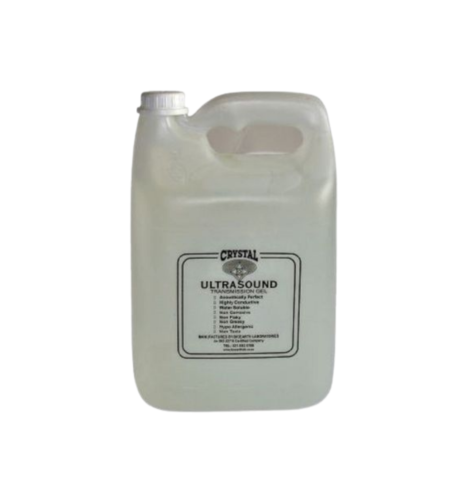 CRYSTAL ultrsound gel 5l Clear or Blue