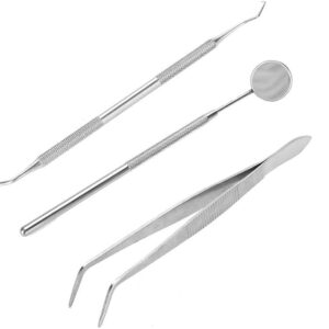 Dental Hygiene Tools Kit, Calculus, Plaque Remover | 3 Piece