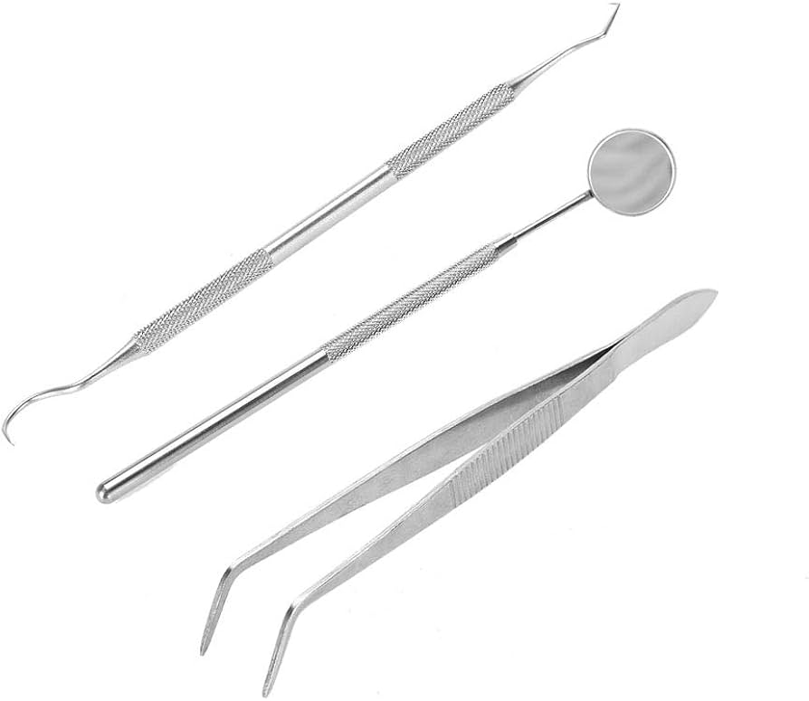 Dental Hygiene Tools Kit, Calculus, Plaque Remover | 3 Piece