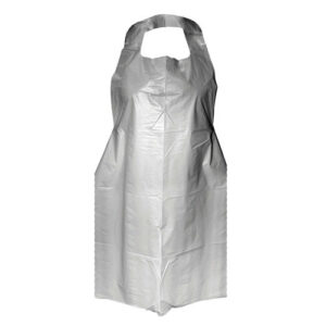 Disposable Plastic Apron – White/ 100’s