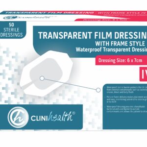 Dressing Transparent Film with Frame style IV | 100s U Shape