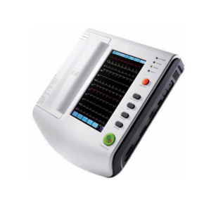 Alternative view of ECG 1212G – 12 Channel & Interpretation 10″ screen; 8G memory