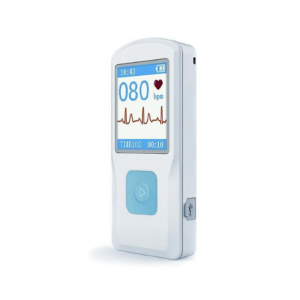 Alternative view of ECG PM10(BT ) HandHeld ECG – BlueTooth- Rechargeable Battery