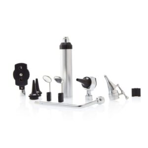 Alternative view of ENT Diagnostic Set Universal Deluxe – Black -LED