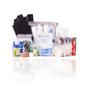 Alternative view of Regulation 3 First Aid Kit in White Metal Box Large (5-50 Persons)