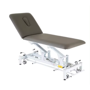 Alternative view of Foldable Physiotherapy Bed 2 Section Hi-Low electric adjustable medical examination couch