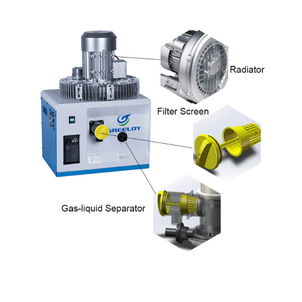 GS-03F Dental Vacuum Pump - Image 3