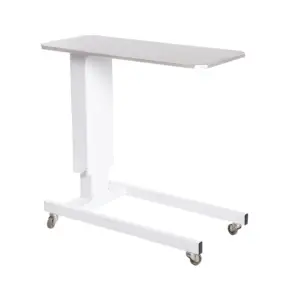 HI-LO OVERBED TABLE HYDRAULIC (s/steel top)