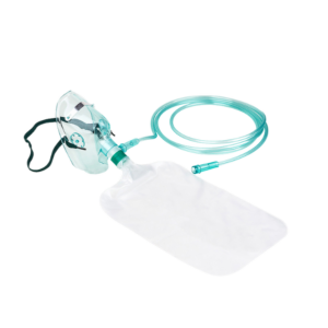 Alternative view of High Concentration  Mask + non rebreathing bag | Paediatric