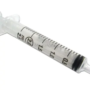 HYPODERMIC LUER-LOCK SYRINGE 2/3ML