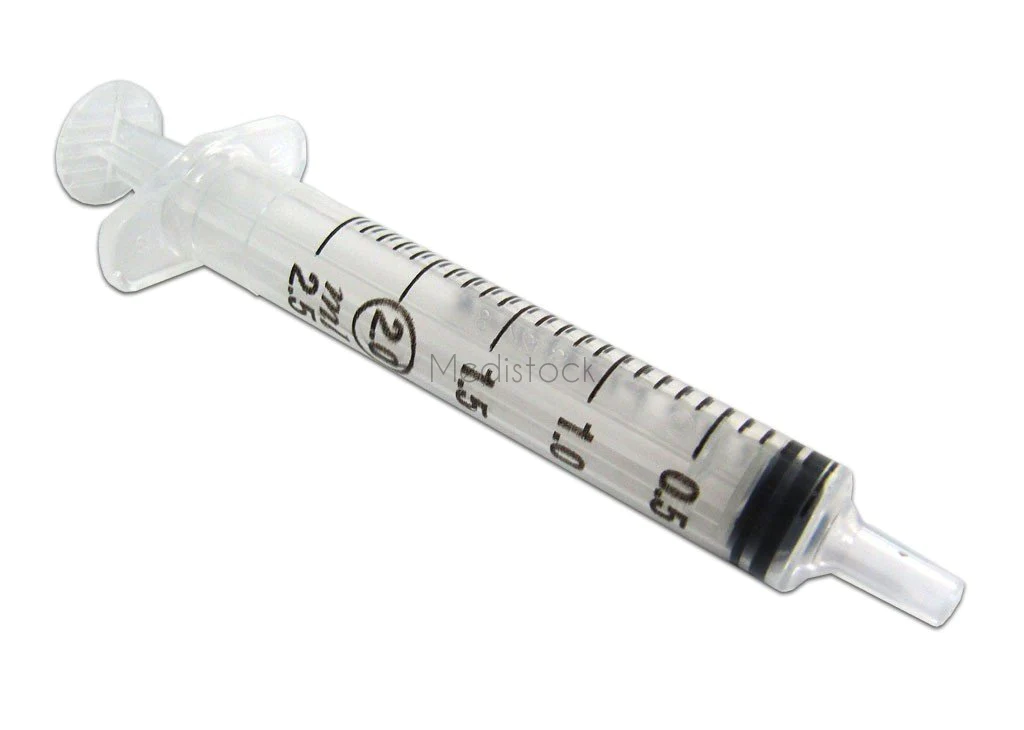HYPODERMIC LUER-LOCK SYRINGE 2/3ML