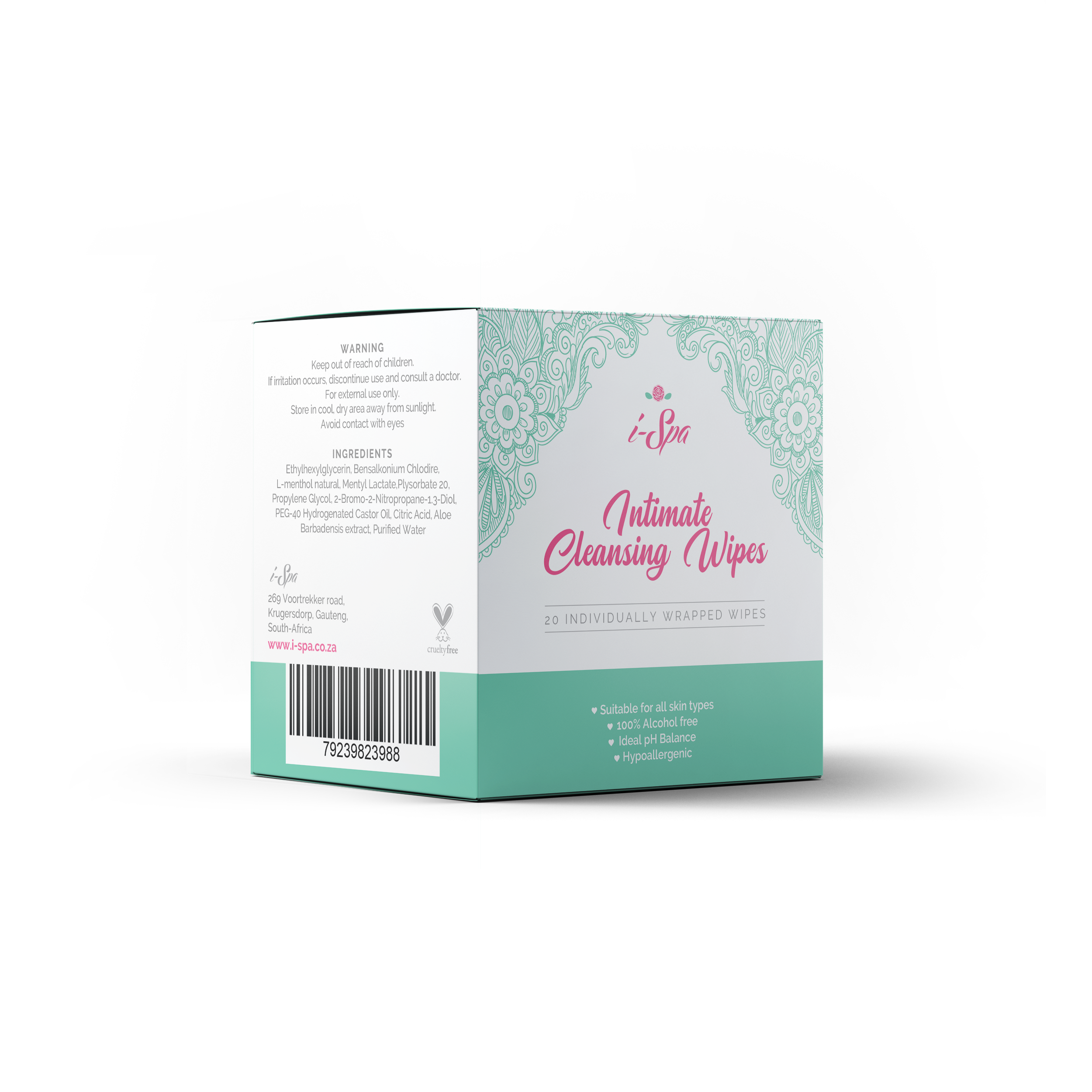 Alternative view of Intimate Cleansing Wipes 20's