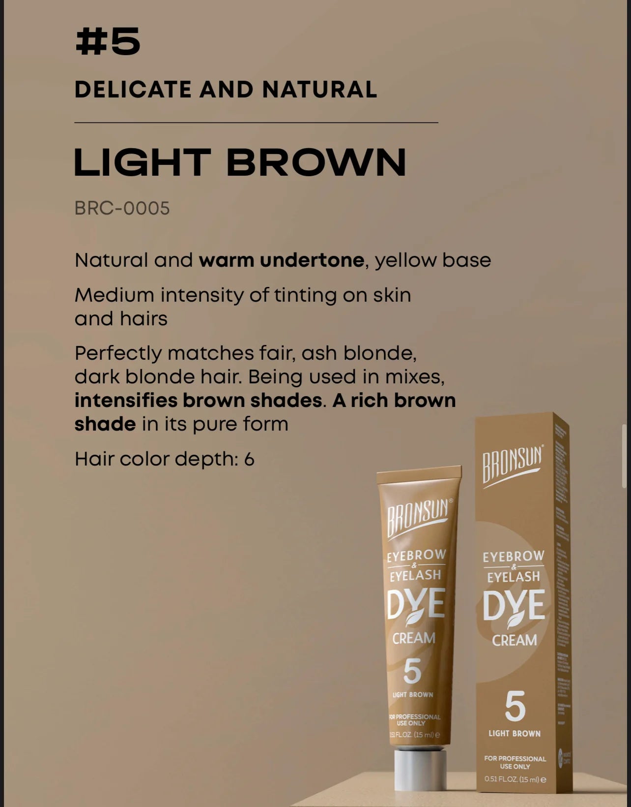 Bronsun Eyelash & Eyebrow Cream Dye - Image 20