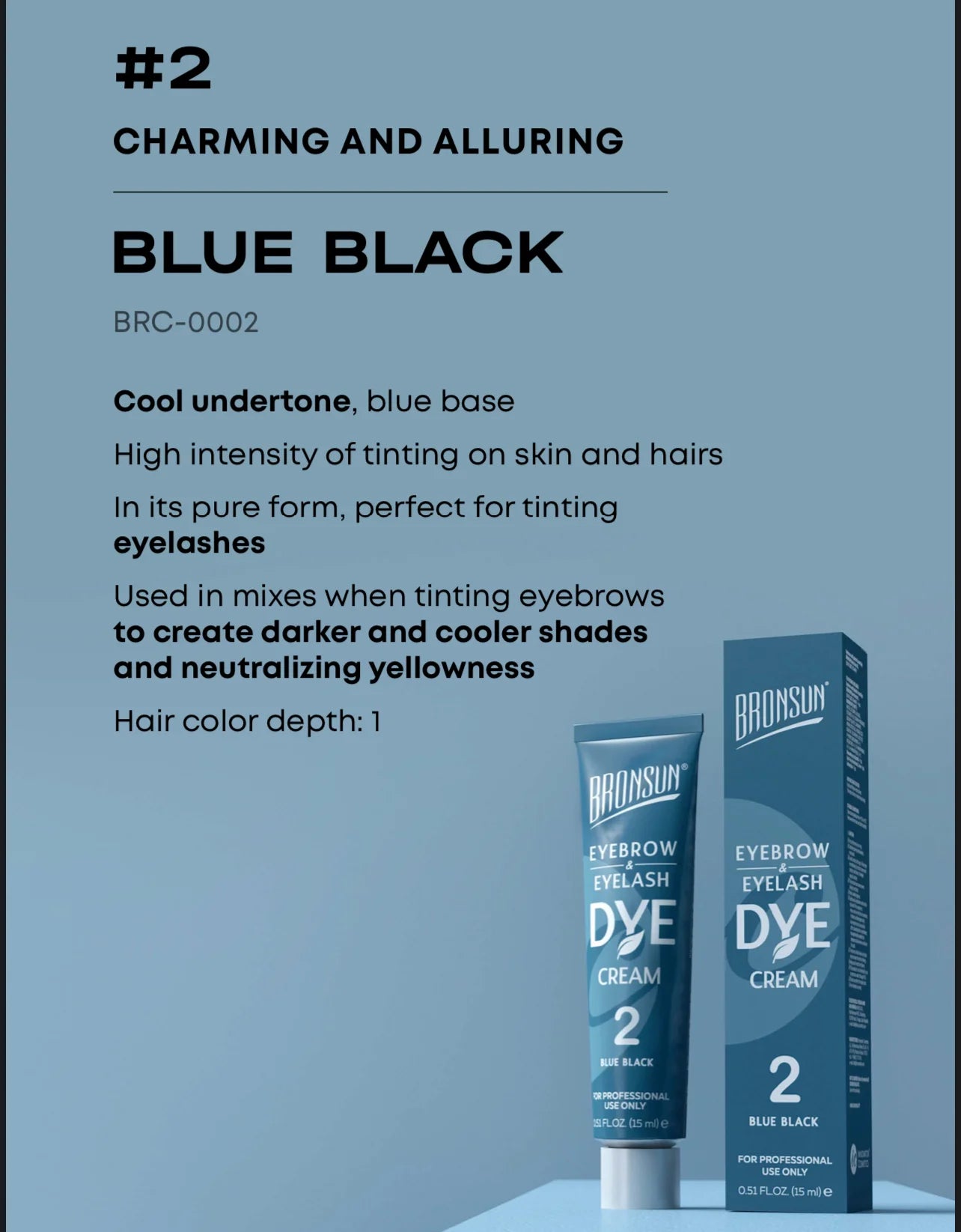 Bronsun Eyelash & Eyebrow Cream Dye - Image 7
