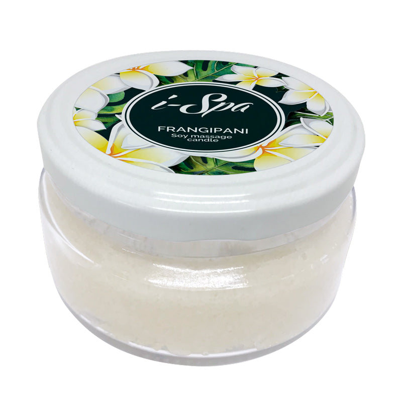 Frangipani Soy Massage Candle 200g