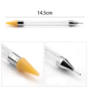 Alternative view of Diamond pick up pen dual end - Deluxe crystal design