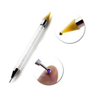 Diamond pick up pen dual end - Deluxe crystal design