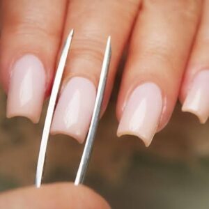 Alternative view of Pinch tweezer for nail sculptures