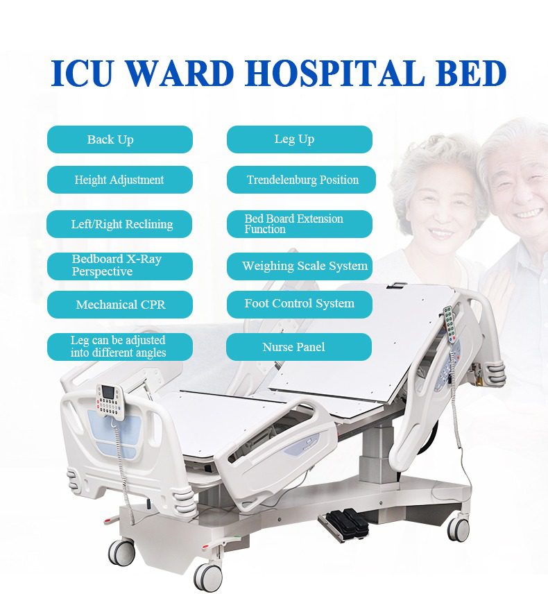ICU Ward Hospital Bed - Multi-Function - Image 3