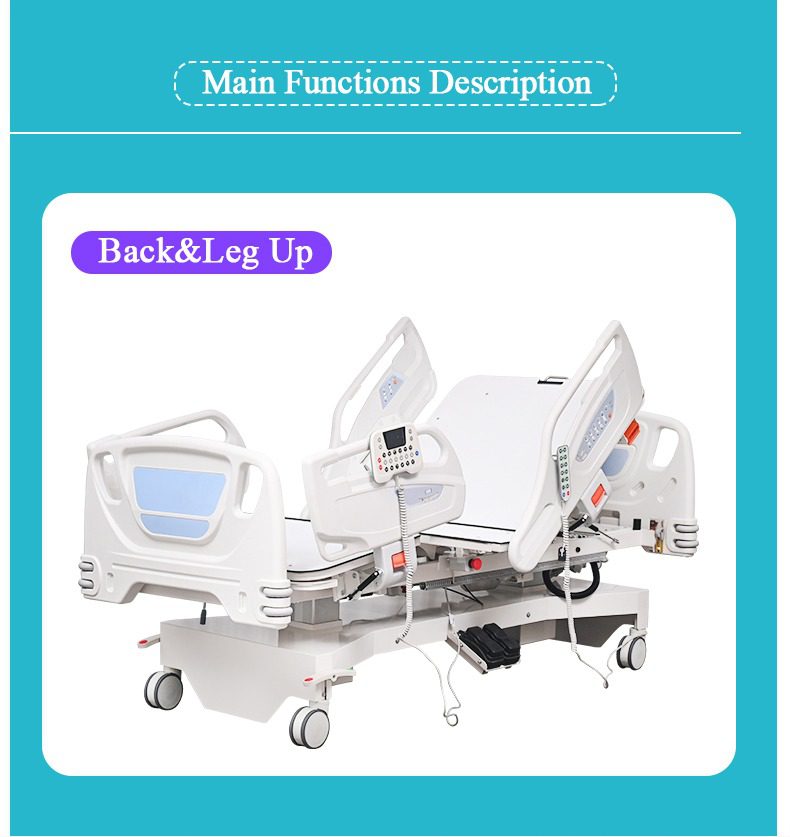 ICU Ward Hospital Bed - Multi-Function - Image 5