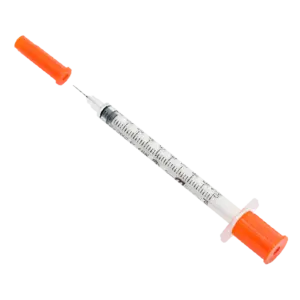 Alternative view of INSULIN SYRINGE 1ML 29G X 6MM 100’s