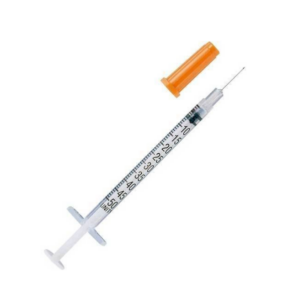 Alternative view of Insulin Syringes 1ml x 1/2 mm needle / Box 100’s
