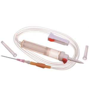 Alternative view of IV Blood Admin Set | 10 Drop with Needle