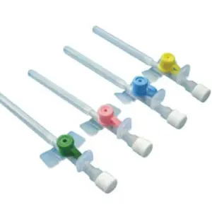 IV Cannula with wings and with Injection port | 100’s