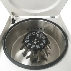 Alternative view of KC-60X  Benchtop Low Speed Ventilated Centrifuge-6*50ml angle Rotor – 6*15ml adapter