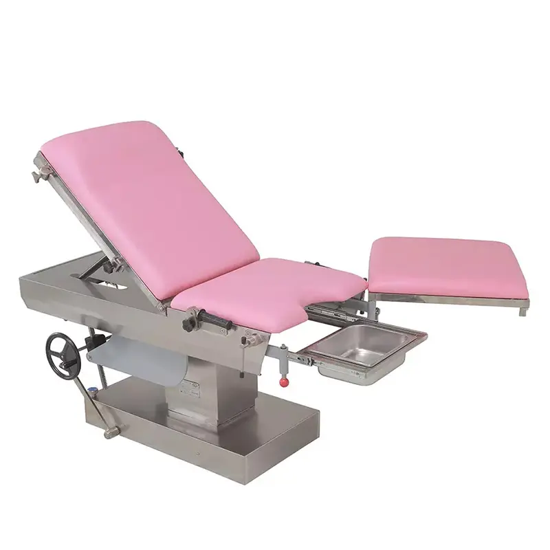 Manual Hydraulic gynaecological Obstetric Labour And Delivery Bed - Image 3