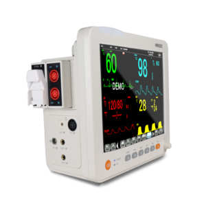 Alternative view of MD-12M  | 12.1 Inch touch screen Patient Monitor