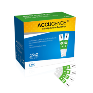 ACCUGENCE Blood β-Ketone Test Strips (15×2 Strips)