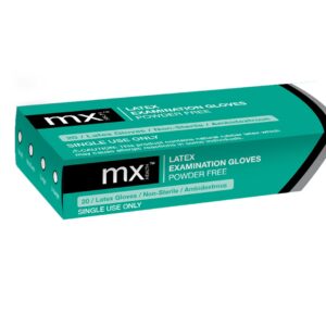 mx™ Powder Free Latex Gloves | 20’s