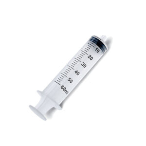 60ml Luer Lock Syringe (3-Part) – Latex Free