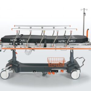 Alternative view of NTCR SD 09 | Hydraulic Patient Stretcher With a 4 part Stretcher Surface