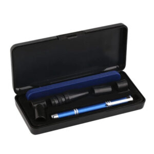 Alternative view of Otoscope Deluxe Kit with Tongue Depressor – Black Pen