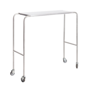 Overbed Table – Full Stainless Steel – Fixed Height