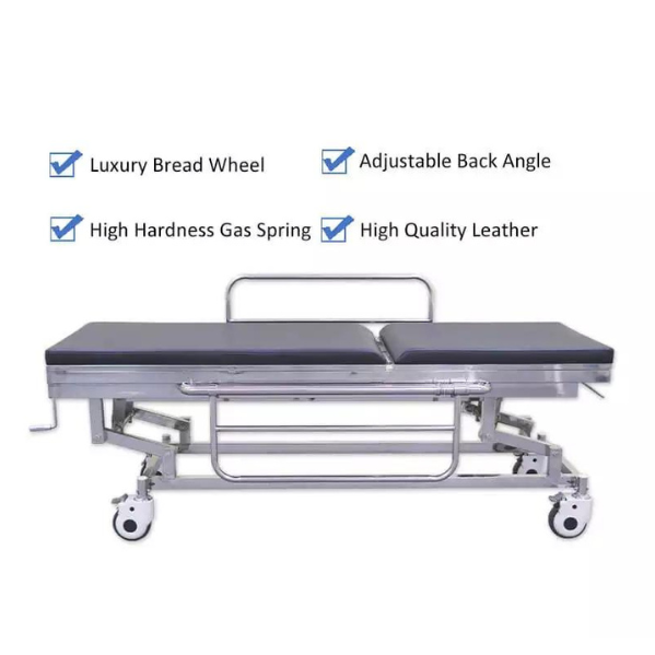 Patient Stretcher Non-magnetic Trolley | Ambulance Stretcher Cart - Image 3