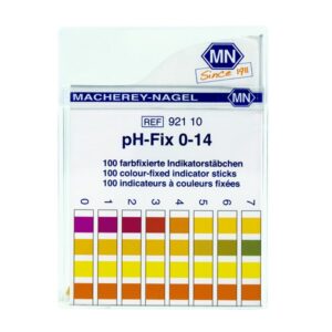 Alternative view of pH Fix Test Strips 0-14 100/Box