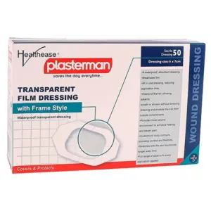 Plasteman Wound Dressing Transparent Film | Healthease