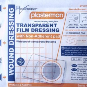 Plasterman Transparent Film Dressing with Pad