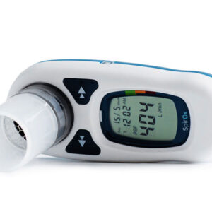 Alternative view of Pocket Spirometer with PC Spirometry Reports, Lung Diagnosis