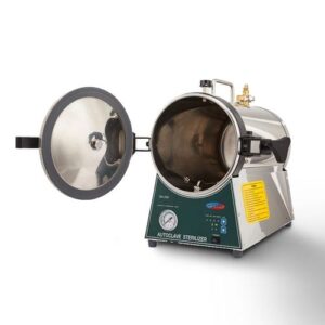 Alternative view of Portable sterilizer, 16L. microprocessor control