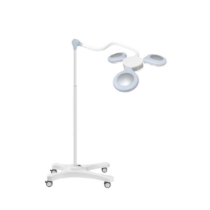 Alternative view of QUATTROLUCI LED LIGHT – trolley with battery group