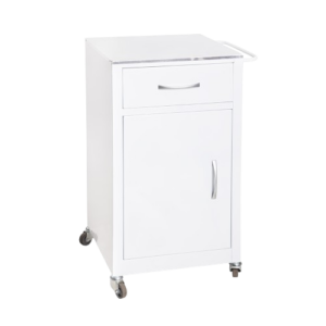 Single Bedside Locker – Stainless Steel Top