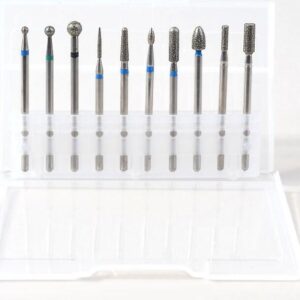 10pc High quality nail drill bit set - Set #2
