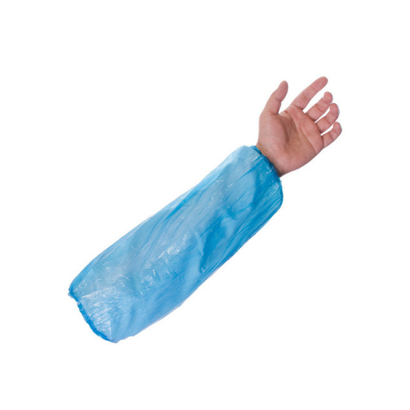 Sleeve Protectors Plastic (P.E.) Blue - Image 2